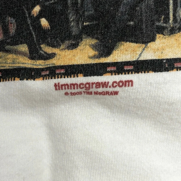 Vintage Y2K TIM MCGRAW 2003 Concert Tour Country graphic t Shirt - Picture 7 of 10